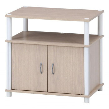 不二貿易 （C/D:97528） TVラック 60S ホワイトウォッシュ【メーカー直送：代金引換不可：同梱不可】【北海道・沖縄・離島は配達不可】