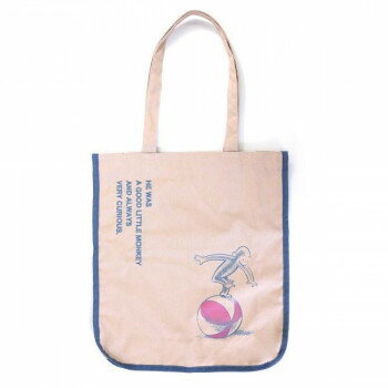 おさるのジョージ ポイントカラートート ピンク PI CG001【メーカー直送：代金引換不可：同梱不可】【..