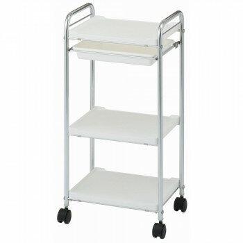 C-216 セット台 ワゴン ホワイト 12161【メーカー直送：代金引換不可：同梱不可】【北海道・沖縄・離島は配達不可】