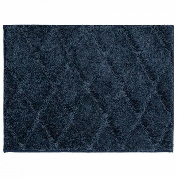 カキウチ テルマエ バスマット M メッシュ ネイビー 45×60cm【メーカー直送：代金引換不可：同梱不可】【北海道・沖縄・離島は配達不可】