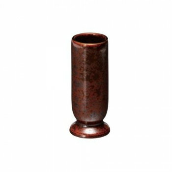 Buddhist Instruments - 庵II 花立 有田焼 ブラウン 32N2007000072【メーカー直送：代金引換不可：同梱不可】【北海道・沖縄・離島は配達不可】