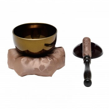 美桜(mio)りんセット りん2.0寸/りん棒4.0寸 六角布団2.5寸ブラウン/抹茶 59g1257094095【メーカー直送：代金引換不可：同梱不可】【北海道・沖縄・離島は配達不可】