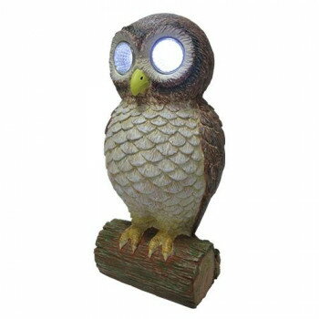 ※パッケージ、デザイン等は予告なく変更される場合があります。※画像はイメージです。商品タイトルと一致しない場合があります。怪しく目が光るフクロウ、ドキッとする雰囲気は防犯にも便利です。※写真の色合いは実物と異なる場合がございます。サイズ13...