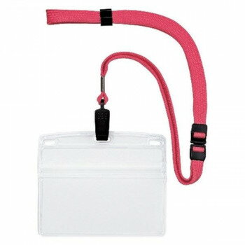 オープン工業 吊り下げ名札クリップ式ヨコ特大10枚 桃 NL-21-PK【メーカー直送：代金引換不可：同梱不可】【北海道・沖縄・離島は配達不可】