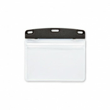 For Printer - オープン工業 名札用ケース ヨコ名刺2枚収納10枚 黒 NX-132-BK【メーカー直送：代金引換不可：同梱不可】【北海道・沖縄・離島は配達不可】