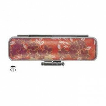 Seal Cases - 印鑑ケース かもがわ 15×60用 赤 TSK-67501【メーカー直送：代金引換不可：同梱不可】【北海道・沖縄・離島は配達不可】