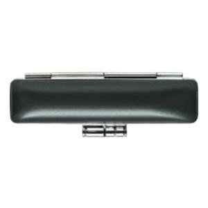 Seal Cases - 印鑑ケース ネオメタリックケース ブラック 12×60用 IB-NM05【メーカー直送：代金引換不可：同梱不可】【北海道・沖縄・離島は配達不可】