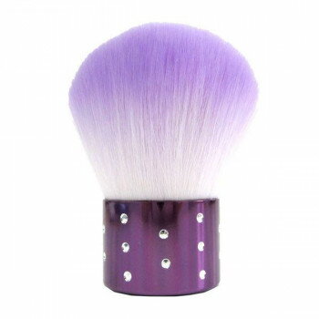 あかしや 化粧筆 カブキブラシ パープル K19-PL【メーカー直送：代金引換不可：同梱不可】【北海道・沖縄・離島は配達不可】