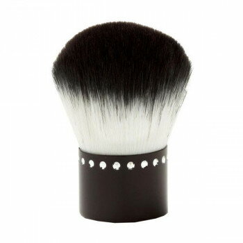 あかしや 化粧筆 カブキブラシ ブラック K20-BK【メーカー直送：代金引換不可：同梱不可】【北海道・沖縄・離島は配達不可】