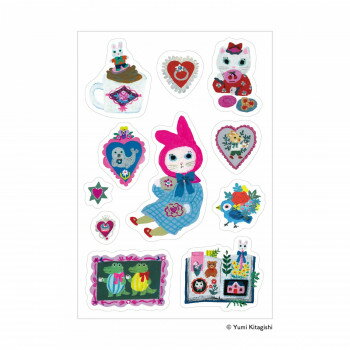 北岸由美 マルチステッカー TEA TIME MLS-KY02【メーカー直送：代金引換不可：同梱不可】【北海道・沖..