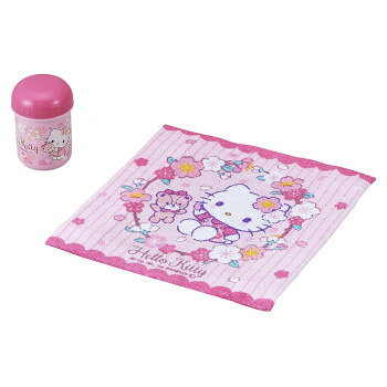 オーエスケー ハローキティさくら おしぼりセット OC-1【メーカー直送：代金引換不可：同梱不可】【北海道・沖縄・離島は配達不可】