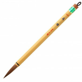 ※パッケージ、デザイン等は予告なく変更される場合があります。※画像はイメージです。商品タイトルと一致しない場合があります。馬胴毛、狸毛、羊毛を使用したやや硬めの筆です。※サイズ・重量には若干の個体差があります。サイズ穂径×穂丈:9.5×44mm、軸径×全長:11.5×244mm個装サイズ：27.7×2.3×1.4cm重量14g個装重量：18g素材・材質馬胴毛、狸毛、羊毛仕様号数:4号穂の形状:中鋒毛色:茶毛硬さ:やや硬め適性:中〜上級用途:教室・趣味/楷書・行書半紙文字数:4〜6文字生産国中国広告文責:株式会社ホームセンターセブンTEL:0978-33-2811※パッケージ、デザイン等は予告なく変更される場合があります。※画像はイメージです。商品タイトルと一致しない場合があります。fk094igrjs