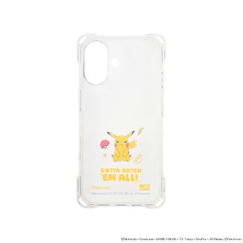 ポケットモンスター iPhone16対応 4ホールケース ピカチュウ i38FPM04