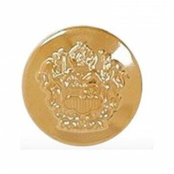 Button - ミササ メタルボタン 21mm×2ヶ G MB-309【メーカー直送：代金引換不可：同梱不可】【北海道・沖縄・離島は配達不可】