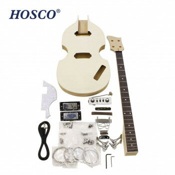 HOSCO(ホスコ) 楽器組立キット エレキベースキット VBタイプ ER-KIT-VB【メーカー直送：代金引換不可：同梱不可】【北海道・沖縄・離島は配達不可】