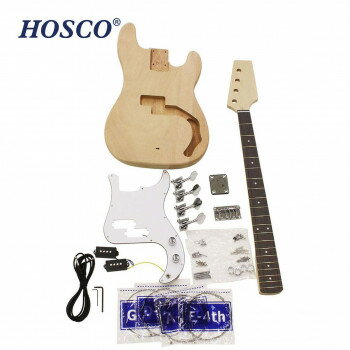 HOSCO(ホスコ) 楽器組立キット エレキベースキット PBタイプ ER-KIT-PB【メーカー直送：代金引換不可：同梱不可】【北海道・沖縄・離島は配達不可】