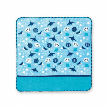 町娘のハンカチーフ 水族館篇 エイ 02723【メーカー直送：代金引換不可：同梱不可】【北海道・沖縄・離..