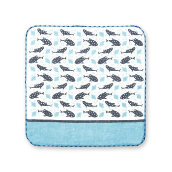 町娘のハンカチーフ 水族館篇 ジンベイザメ 02427【メーカー直送：代金引換不可：同梱不可】【北海道・沖縄・離島は配達不可】