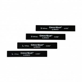 HOSCO GrooBar(グルーバー) ナット溝加工用スペーサー ウクレレ用4枚セット H-GB4U【メーカー直送：代金引換不可：同梱不可】【北海道・沖縄・離島は配達不可】