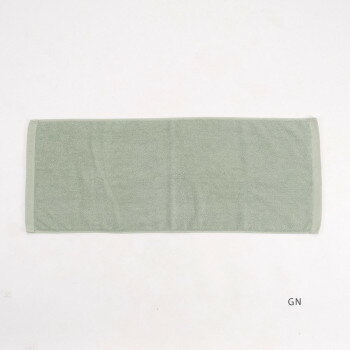 Face Towel - 志成販売 今治のフェイスタオル グリーン F161337GN【メーカー直送：代金引換不可：同梱不可】【北海道・沖縄・離島は配達不可】