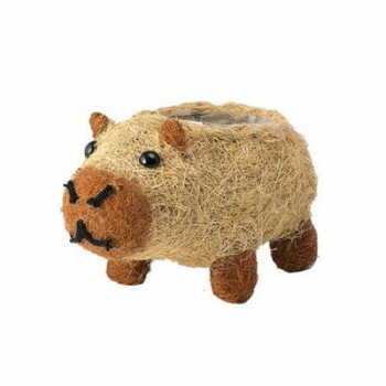 GREEN HOUSE ひだまりアニマルポット カピバラ 5524【メーカー直送：代金引換不可：同梱不可】【北海道・沖縄・離島は配達不可】