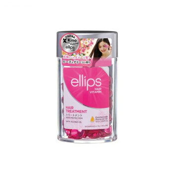 ellips　エリップス ヘアーオイル カプセル　　ローズ＆グリーンの香り【メーカー直送：代金引換不可：同梱不可】【北海道・沖縄・離島は配達不可】