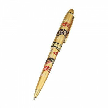 まえじゅう漆器 漆芸ボールペン 扇春秋(G) 6L-207【メーカー直送：代金引換不可：同梱不可】【北海道・沖縄・離島は配達不可】 hc7-13267508 ホームセンターセブン パッケージ画像
