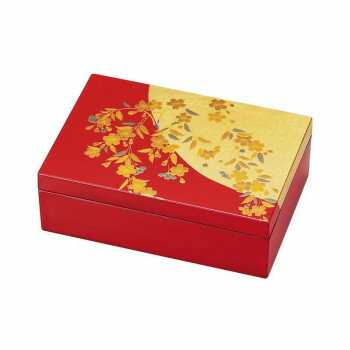 まえじゅう漆器 さくら アクセサリーBOX 6V-335【メーカー直送：代金引換不可：同梱不可】【北海道・沖縄・離島は配達不可】