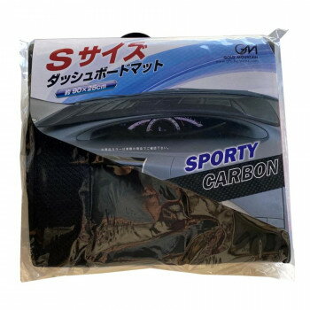 Other - カー用品 スポーティー カーボンダッシュボードマット Mサイズ 421502【メーカー直送：代金引換不可：同梱不可】【北海道・沖縄・離島は配達不可】
