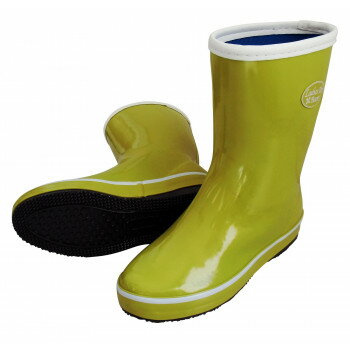 喜多 婦人ゴム長靴 23.5cm マスタード LR020【メーカー直送：代金引換不可：同梱不可】【北 ...