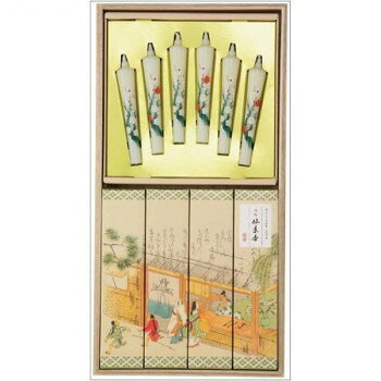 ※パッケージ、デザイン等は予告なく変更される場合があります。※画像はイメージです。商品タイトルと一致しない場合があります。仙年香4箱と絵ろうそくが桐箱に入っているセットです。サイズ個装サイズ：33×17×4cm重量個装重量：470g生産国日本広告文責:株式会社ホームセンターセブンTEL:0978-33-2811※パッケージ、デザイン等は予告なく変更される場合があります。※画像はイメージです。商品タイトルと一致しない場合があります。fk094igrjs