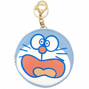 樂天商城 - I'mDoraemon ドラえもん 丸型ポーチ DRA28-B【メーカー直送：代金引換不可：同梱不可】【北海道・沖縄・離島は配達不可】
