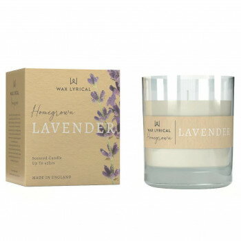 Homegrown グラス入りキャンドル ラベンダー WLHG0202【メーカー直送：代金引換不可：同梱不可】【北海道・沖縄・離島は配達不可】