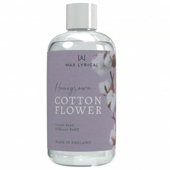 Homegrown ディフューザーリフィル 200ml コットンフラワー WLHG0504【メーカー直送：代金引換不可：同梱不可】【北海道・沖縄・離島は配達不可】