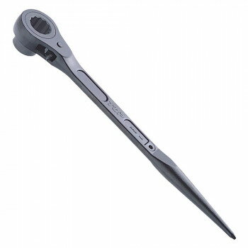 Wrenches - トップ工業(TOP) 片口ラチェットレンチ(シノ付き) 対辺寸法17mm RM-17【メーカー直送：代金引換不可：同梱不可】【北海道・沖縄・離島は配達不可】