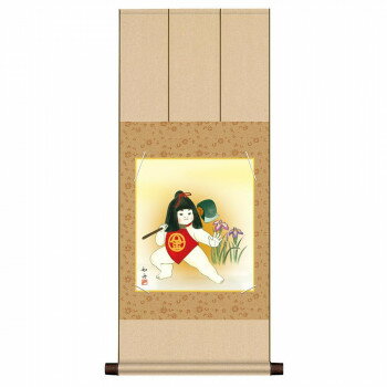 色紙掛・色紙セット 美原如舟 金太郎 31×75cm TS2YAC-004【メーカー直送：代金引換...
