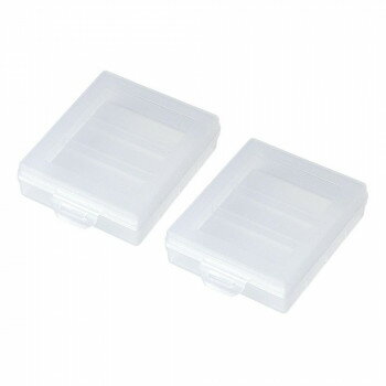 電池ケース(単3形用2個セット・クリア) DG-BT3CLN【メーカー直送：代金引換不可：同梱不可】【北海道・沖縄・離島は配達不可】