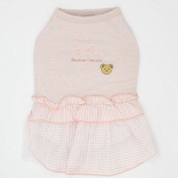 （ペット） Gemelli COOLプリーツワンピース ピンク XS LGW347【メーカー直送：代金引換不可：同梱不可】【北海道・沖縄・離島は配達不可】