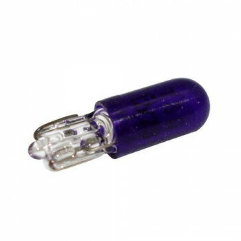 Light Valves - M＆Hマツシマ　白熱電球(1個入) 12v2.3w T5WB 小 パープル 1PWB114S PP【メーカー直送：代金引換不可：同梱不可】【北海道・沖縄・離島は配達不可】