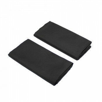 槌屋ヤック 快適お手軽マグネットカーテン ブラック Lサイズ 2枚入り LS-138【メーカー直送： ...