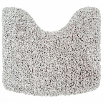 Toilet Mats - カキウチ ふんわリッチトイレマット アッシュ 55×60cm【メーカー直送：代金引換不可：同梱不可】【北海道・沖縄・離島は配達不可】