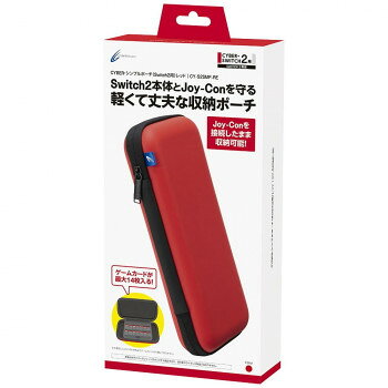 ※パッケージ、デザイン等は予告なく変更される場合があります。※画像はイメージです。商品タイトルと一致しない場合があります。ゲームカードを収納できる、シンプルなポーチです。素材には軽くて衝撃に強いEVAを採用し、キズや衝撃を防ぎます。ポーチ内側は柔らかい手触りの起毛素材で、ゲーム機を優しく保護します。※本製品はSwitch2専用です。※旧型Switchには対応しておりません。サイズ約140×290×50mm個装サイズ：33×15×6cm重量個装重量：215g素材・材質外部(ケース):PU内部(ケース):EVA仕様対応機種:Nintendo Switch 2生産国中国広告文責:株式会社ホームセンターセブンTEL:0978-33-2811※パッケージ、デザイン等は予告なく変更される場合があります。※画像はイメージです。商品タイトルと一致しない場合があります。fk094igrjs