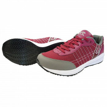 Shoes - 日進ゴム ハイパーV 先芯なしスニーカー(ヒモ) 27.0cm エンジ 005【メーカー直送：代金引換不可：同梱不可】【北海道・沖縄・離島は配達不可】