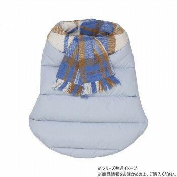 Down muffler-ダウンマフラー ドッグウェアブルー Lサイズ DG-DWM03-L【メーカー直...