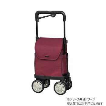 ※パッケージ、デザイン等は予告なく変更される場合があります。※画像はイメージです。商品タイトルと一致しない場合があります。ブレーキ付きのショッピングカートです。手元で駐車ブレーキ操作ができます。ボタンを押して高さ6段階調節が可能。開口部が広いため、荷物の出し入れが楽です。レインカバー付きで車体を雨やほこりから守ります。両側面のポケットには500mlのペットボトルを入れることができます。※お届けは左手用になります。※買い物などを入れて運ぶための商品であり、歩行の補助としては使用できません。※シルバーカー、歩行者、杖の代わりとして使用することはできません。サイズ幅210×奥行380×高さ648〜860mm、バッグ:幅255×(奥行上140、奥行下160)×高さ370mm個装サイズ：39×21×67cm重量2.6kg個装重量：3400g素材・材質本体:アルミ・合成樹脂バッグ:ポリエステル車輪:EVA樹脂(135mm)仕様SGマーク取得済み積載量:6kg内容量:約14リットル生産国製造:台湾 組立:日本広告文責:株式会社ホームセンターセブンTEL:0978-33-2811※パッケージ、デザイン等は予告なく変更される場合があります。※画像はイメージです。商品タイトルと一致しない場合があります。fk094igrjs