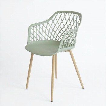 Rakuten - Garden メッシュPPチェア ミントグリーン C1800PAG【メーカー直送：代金引換不可：同梱不可】【北海道・沖縄・離島は配達不可】