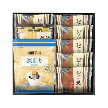 Rakuten - ドトールコーヒー＆どら焼き 詰合せ DR-20【メーカー直送：代金引換不可：同梱不可】【北海道・沖縄・離島は配達不可】
