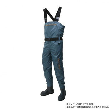 ※パッケージ、デザイン等は予告なく変更される場合があります。※画像はイメージです。商品タイトルと一致しない場合があります。スリムアーチシルエットでヒザが曲げやすく、水の抵抗を軽減。肩への負担を分散する、50mmのPP肩ベルト。締めやすい50mmのPPウエストベルト。内側にメッシュ使用で着用時の快適感、履きやすさアップ。簡易止水ファスナー付き大きめ胸ポケット。※ファスナー部は防水ではありません。※個人の体質により着用時にかゆみ、かぶれ等皮膚に異常をきたすことがあります。その際はすぐに使用を中止し、専門の医師にご相談ください。サイズ26.0〜26.5cm個装サイズ：60×60×20cm重量個装重量：3000g素材・材質胴部:ナイロン70デニール靴部:PVC+PPフェルト生産国中国広告文責:株式会社ホームセンターセブンTEL:0978-33-2811※パッケージ、デザイン等は予告なく変更される場合があります。※画像はイメージです。商品タイトルと一致しない場合があります。fk094igrjs