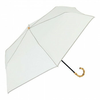 Rakuten - Because(ビコーズ) 折り畳み傘 PUパイピング ラージ トートバッグ ミニ WH B-095881【メーカー直送：代金引換不可：同梱不可】【北海道・沖縄・離島は配達不可】