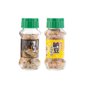 みなり あなごふりかけ 80g・唐辛子納豆ふりかけ 90g　各15個セット【メーカー直送...